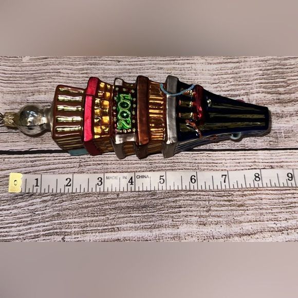 Christopher Radko Countdown 2001 Glass‎ New Years Ornament Dated - Picture 7 of 8